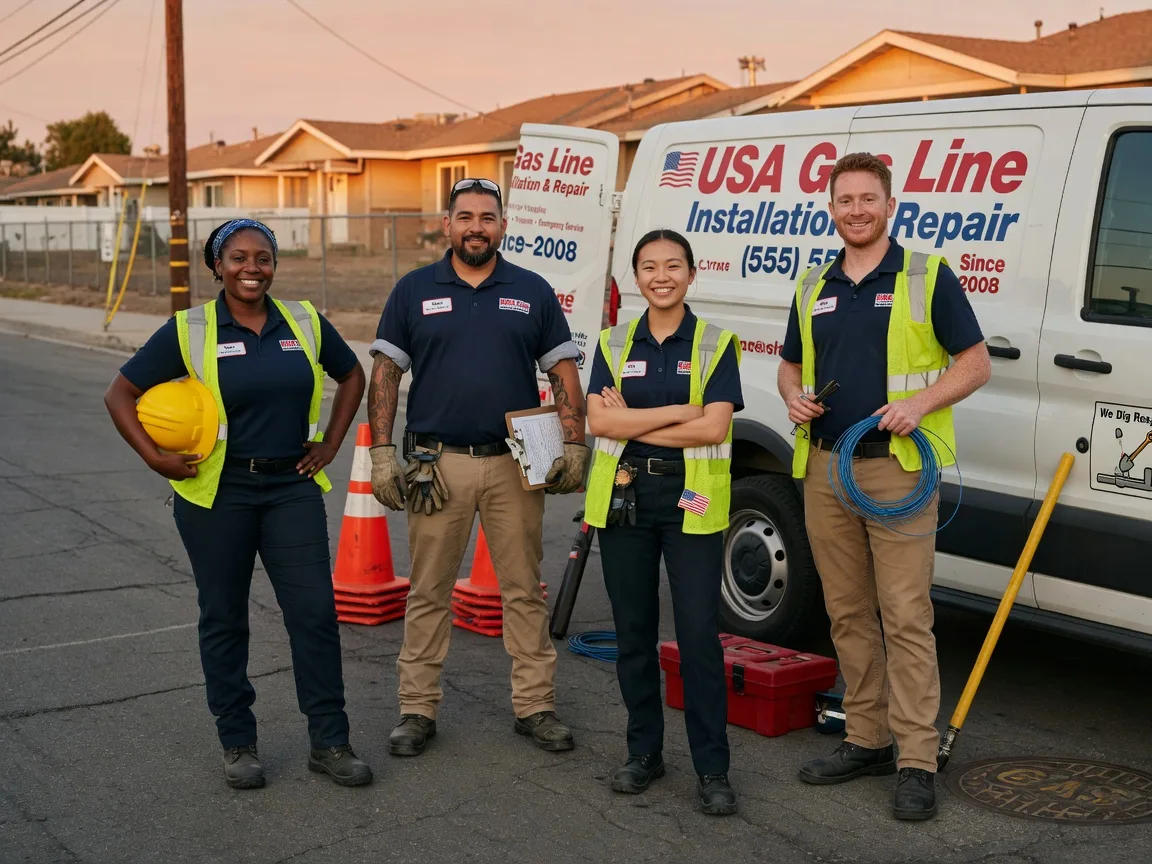 Gas Line Installation company in La Pointe, WI